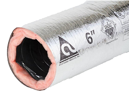 ATCO MBLHM FLEXDUCT R6 10 IN x 25 FT